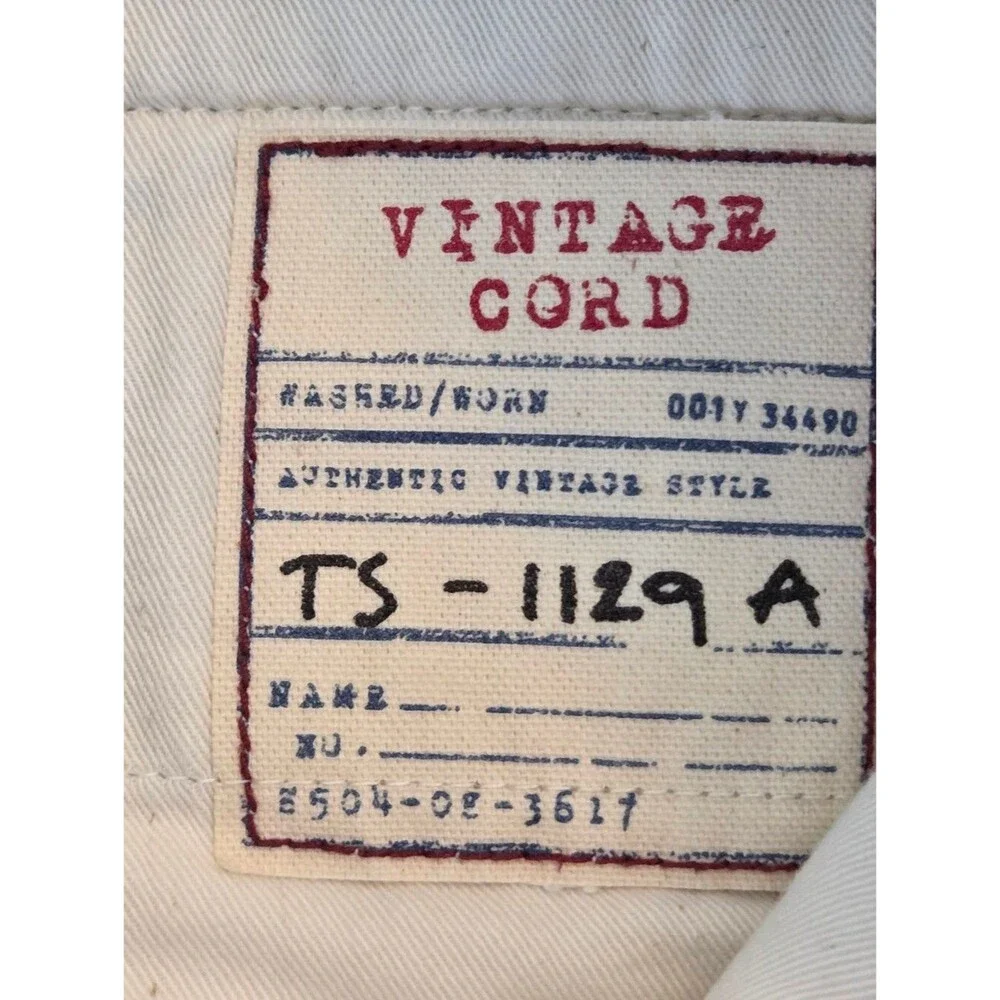 J Crew Vintage Cords 32 X 32 100% Cotton 2007 EUC